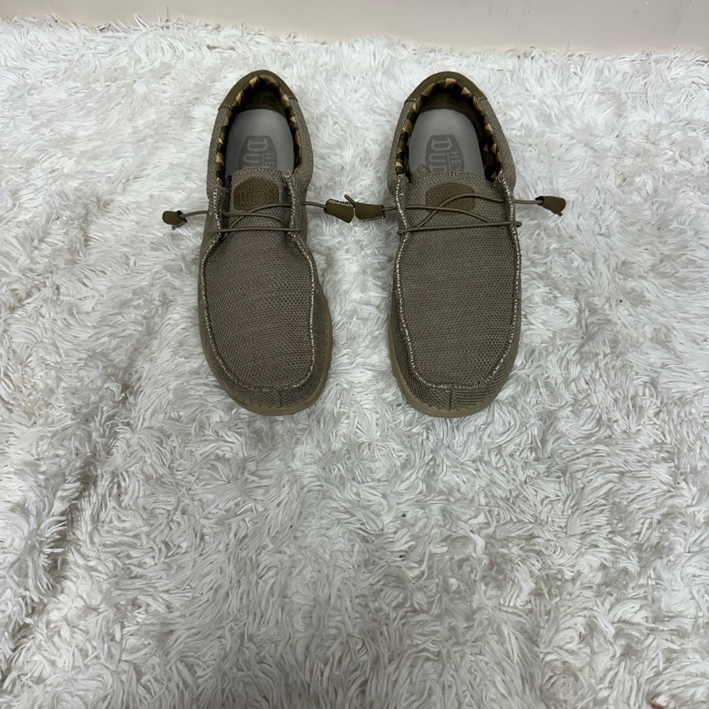 Hey Dude Men's Tan Loafers